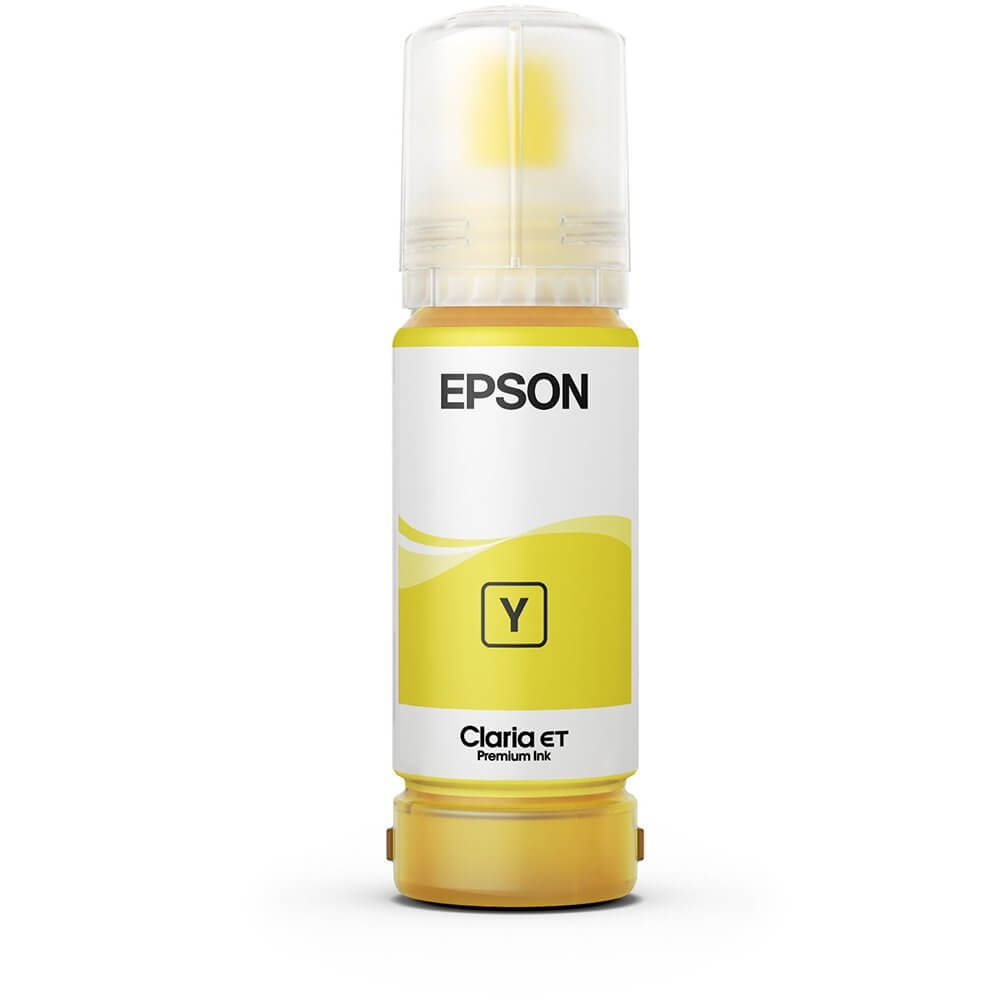 Refil de Tinta Epson T555420 Amarelo para L8180 70ml - Impressorajato
